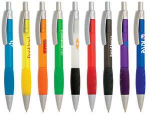 Frosted promotional pens